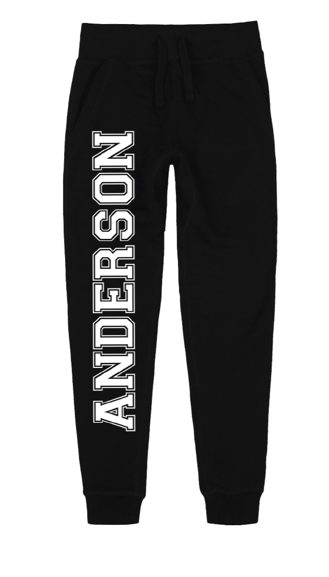 Varsity Joggers-Black