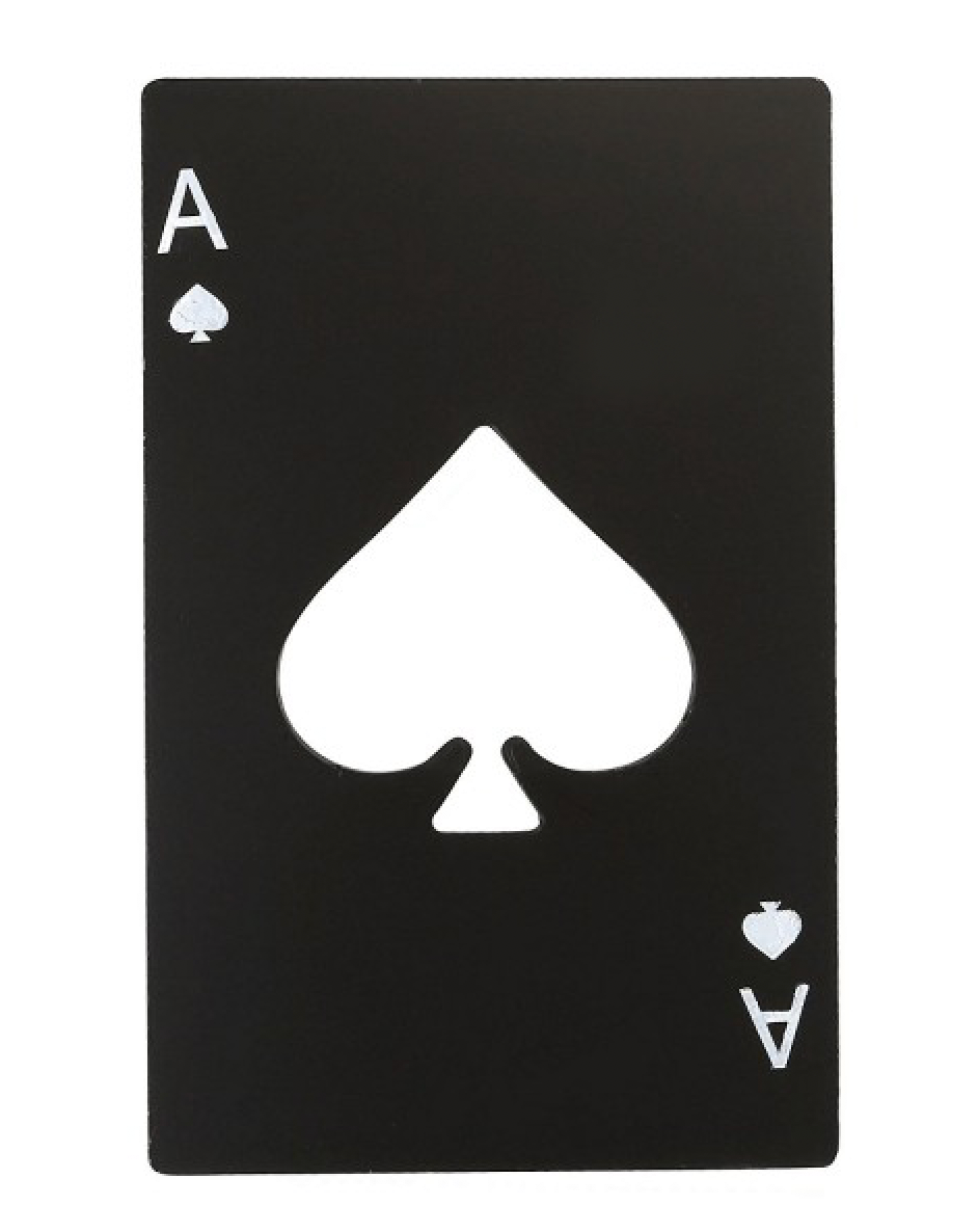 Poker Card Bottle Opener